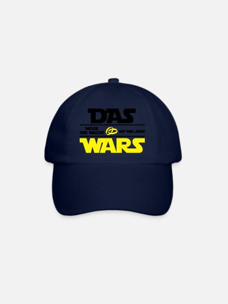 das_wars_02 - Baseballkappe - Blau/Blau