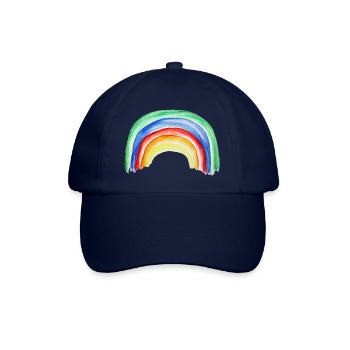rainbow regenbogen - Baseballkappe - Blau/Blau - Vorne