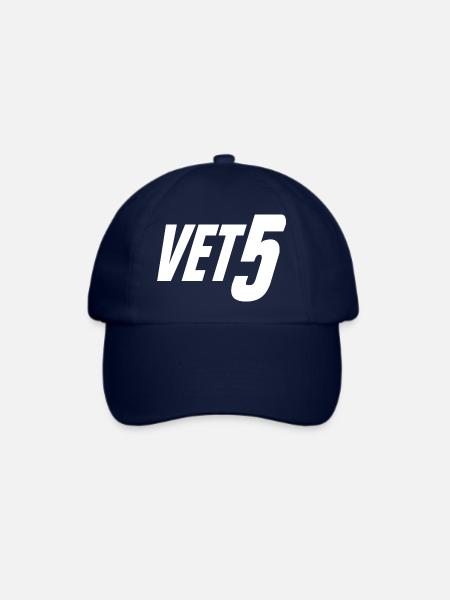 VET 5 - Fanshirt - Baseballkappe - Blau/Blau