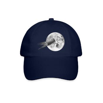 Die Reise zum Mond Rakete * Le voyage dans la lune - Baseballkappe - Blau/Blau - Vorne