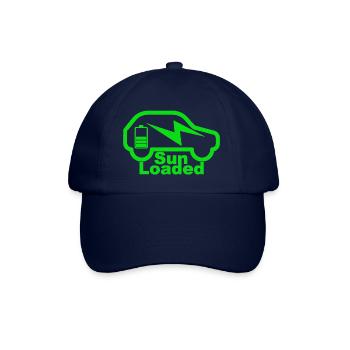 e-auto, e-mobilität,elektro-auto, zoe, EV-driver, - Baseballkappe - Blau/Blau - Vorne