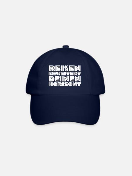 reisen horizont - Baseballkappe - Blau/Blau