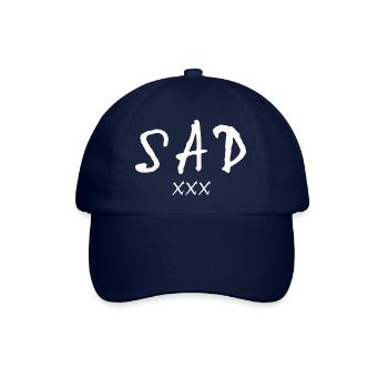 xxxtentacion, sad, xxx - Baseballkappe - Blau/Blau - Vorne