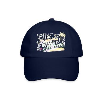 Alles Gute - Baseballkappe - Blau/Blau - Vorne
