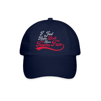 Both Teams Have Fun - Baseballkappe - Blau/Blau - Vorne
