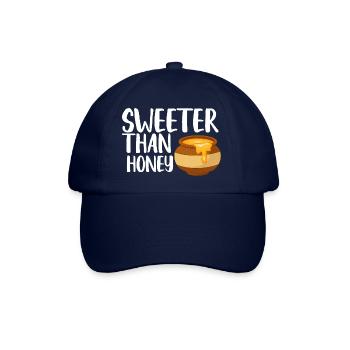 Sweeter than Honey - Baseballkappe - Blau/Blau - Vorne