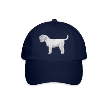 Irish SoftCoated WheatenTerrier - Baseballkappe - Blau/Blau - Vorne