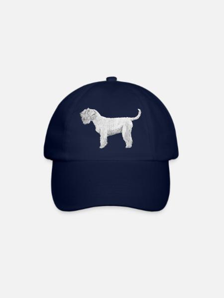 Irish SoftCoated WheatenTerrier - Baseballkappe - Blau/Blau