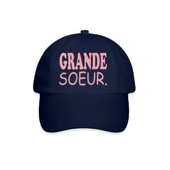 Grande Soeur - Baseballkappe - Blau/Blau - Vorne