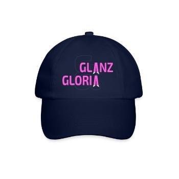 Glanz und Gloria - Baseballkappe - Blau/Blau - Vorne