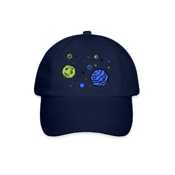 universum - Baseballkappe - Blau/Blau - Vorne