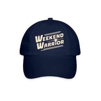 WOCHENEND-KRIEGER - Baseballkappe - Blau/Blau - Vorne