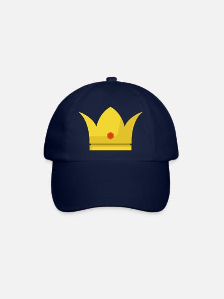 Krone - Baseballkappe - Blau/Blau