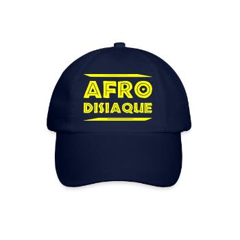 AFRO-DISIAQUE! - Baseballkappe - Blau/Blau - Vorne