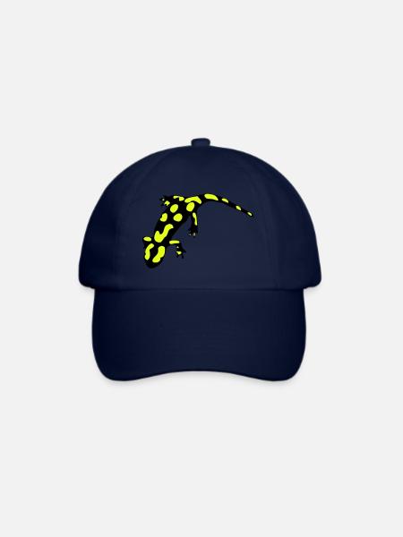 Feuersalamander (ital.) - Baseballkappe - Blau/Blau