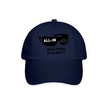 Möglichkeit - Baseballkappe - Blau/Blau - Vorne