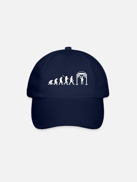 Mechanische Evolution - Baseballkappe - Blau/Blau