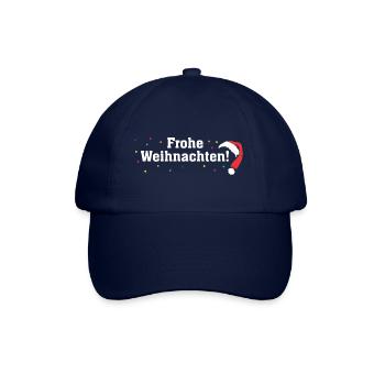 Weihnachtsgeschenk - Baseballkappe - Blau/Blau - Vorne