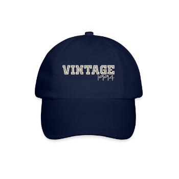 Jahrgang 1994 Original 1994 Retro 1994 Geschenk 1994 - Baseballkappe - Blau/Blau - Vorne