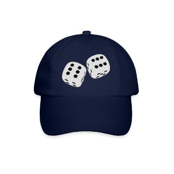Wuerfel - Baseballkappe - Blau/Blau - Vorne