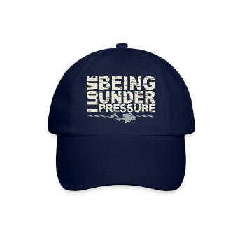 Under Pressure - Baseballkappe - Blau/Blau - Vorne