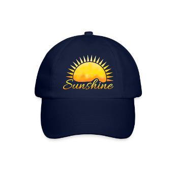 Sonnenschein - Baseballkappe - Blau/Blau - Vorne