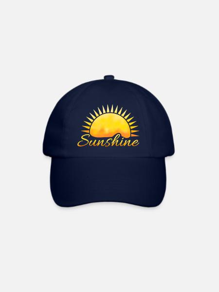 Sonnenschein - Baseballkappe - Blau/Blau