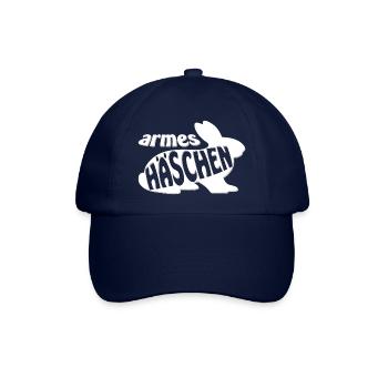 Armes Häschen - Baseballkappe - Blau/Blau - Vorne