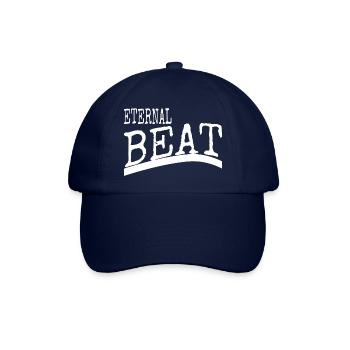 cool rhythm in nature statement birthday jokes - Baseballkappe - Blau/Blau - Vorne