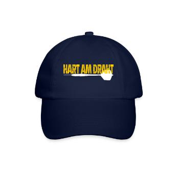Dart hart am Draht - Baseballkappe - Blau/Blau - Vorne