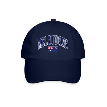 Melbourne - Baseballkappe - Blau/Blau - Vorne