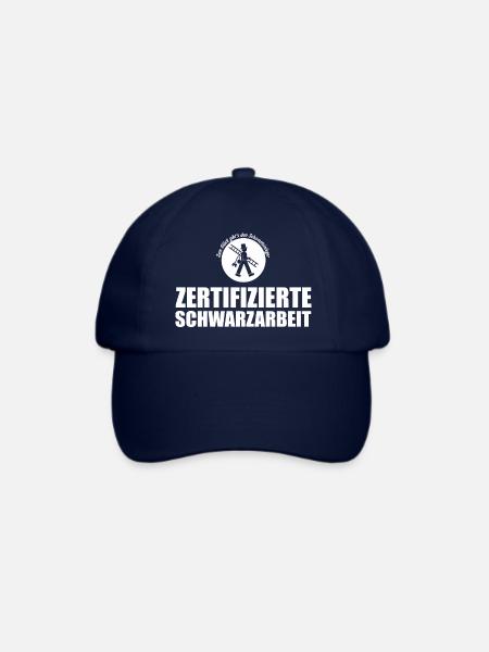 Zertifizierte Schwarzarbeit - Baseballkappe - Blau/Blau