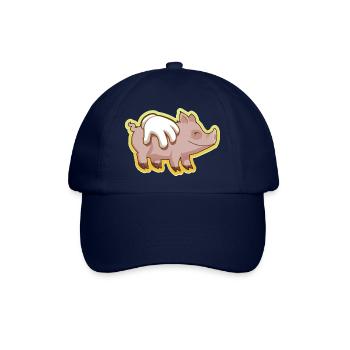 pig140 - Baseballkappe - Blau/Blau - Vorne