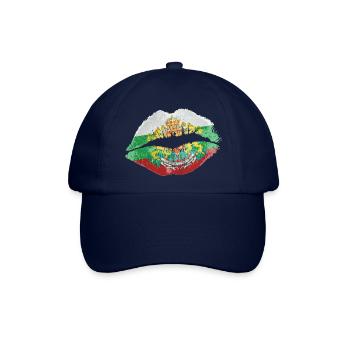 Kuss (Bulgarien / Bulgaria) - Baseballkappe - Blau/Blau - Vorne