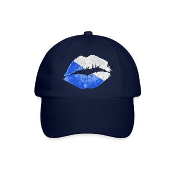 Kuss (Zürich / Zurich) - Baseballkappe - Blau/Blau - Vorne