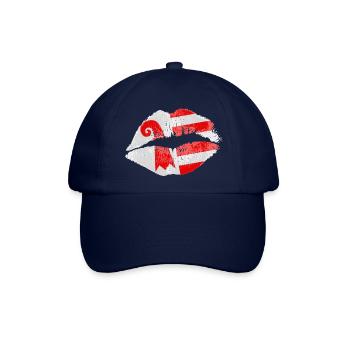 Kuss (Jura) - Baseballkappe - Blau/Blau - Vorne