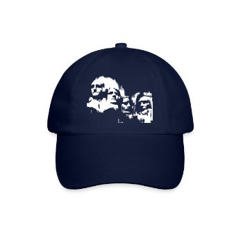 Mount Rushmore (white DDP) - Baseballkappe - Blau/Blau - Vorne