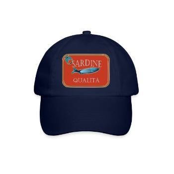 DOSE QUALITÄTS-SARDINEN - Baseballkappe - Blau/Blau - Vorne