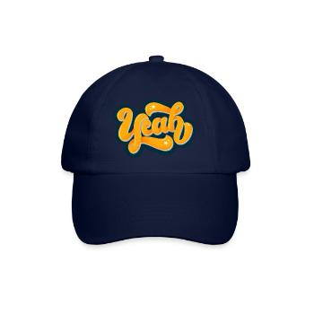 Yeah - Baseballkappe - Blau/Blau - Vorne