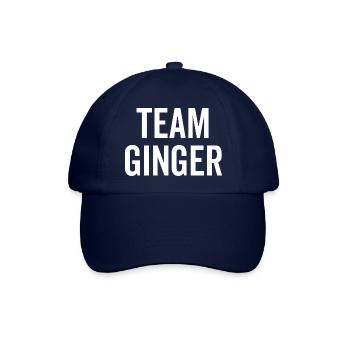 Team Ingwer - Baseballkappe - Blau/Blau - Vorne