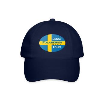 polarkreistour oval - Baseballkappe - Blau/Blau - Vorne