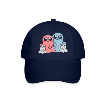 Kinder Eltern Geister Familie - Baseballkappe - Blau/Blau - Vorne
