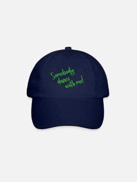 Somebody dance with me - Lyrics - Baseballkappe - Blau/Blau