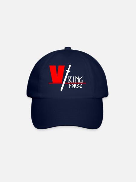 Wikinger-Nordisch - Baseballkappe - Blau/Blau