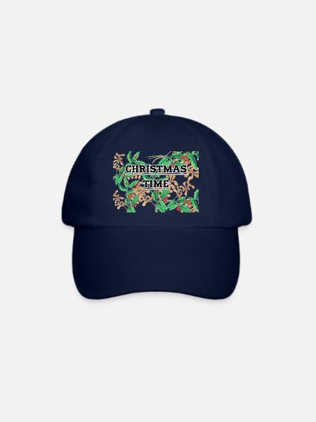 Christmas Time - Baseballkappe - Blau/Blau