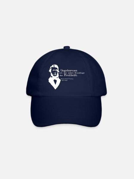 Ungehorsam - Baseballkappe - Blau/Blau