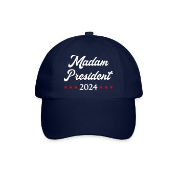 Frau Präsidentin 2024 I - Kamala Harris - Baseballkappe - Blau/Blau - Vorne