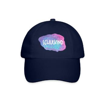 Schulkind Watercolor - Baseballkappe - Blau/Blau - Vorne