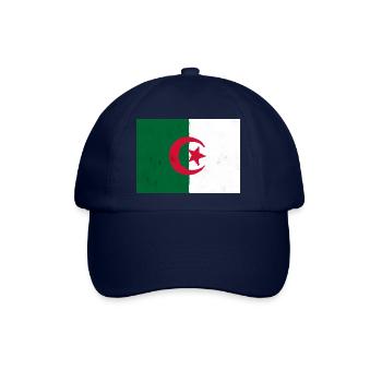 Flagge Algeriens – Stolz und nationale Identität - Baseballkappe - Blau/Blau - Vorne