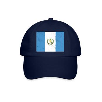 Flagge von Guatemala – Freiheit und Geschichte - Baseballkappe - Blau/Blau - Vorne